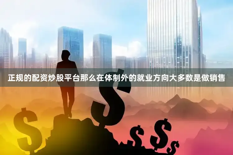 正规的配资炒股平台那么在体制外的就业方向大多数是做销售