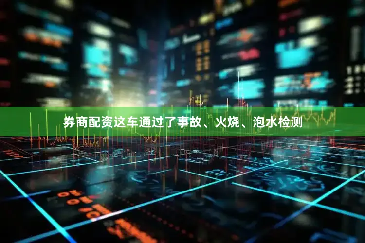 券商配资这车通过了事故、火烧、泡水检测